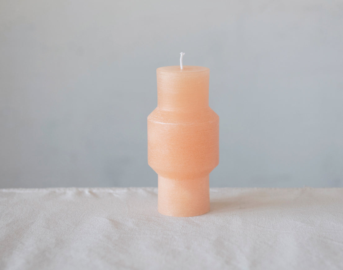 Unscented Totem Pillar Candle