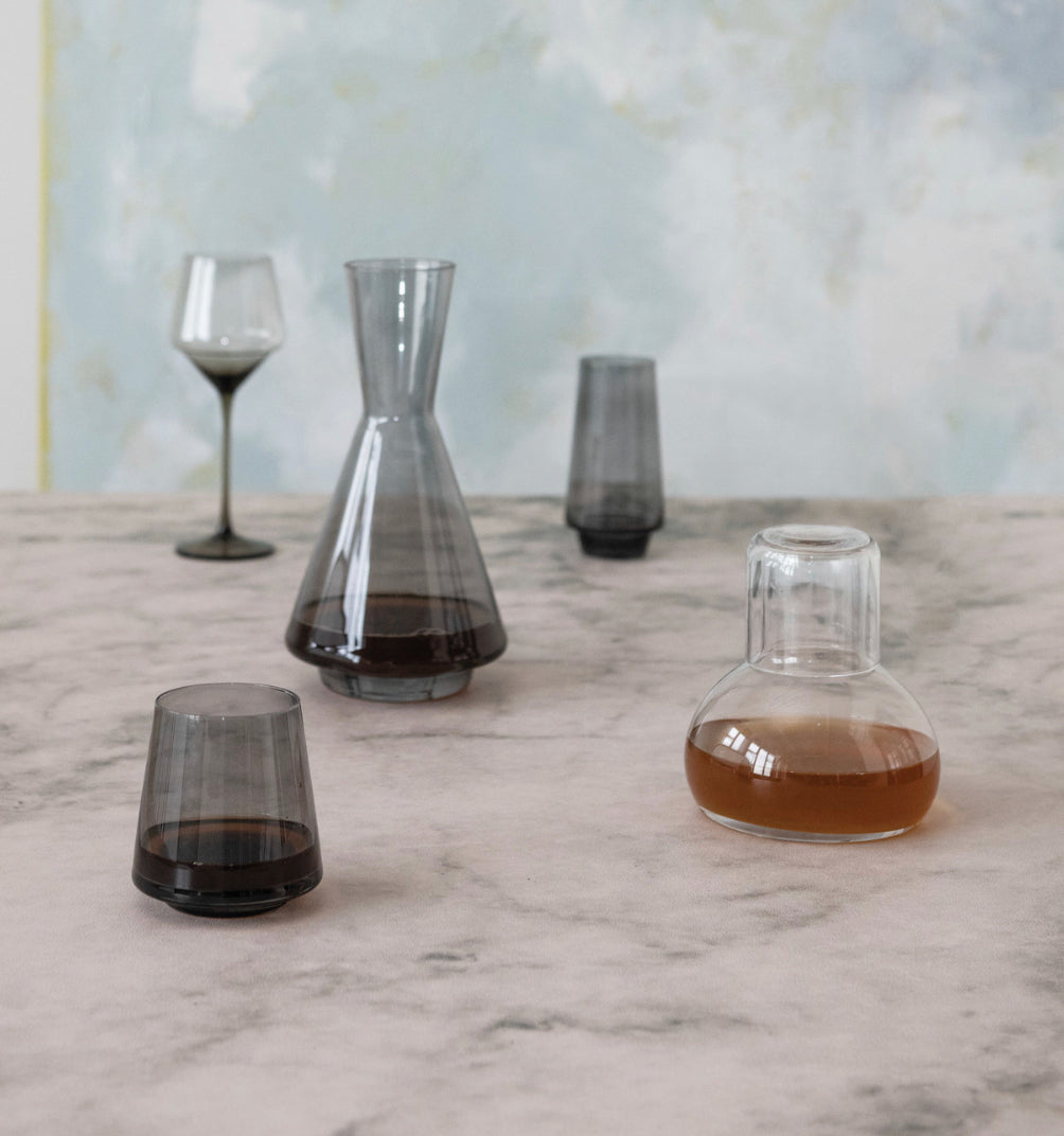 Smoke Glass Decanter