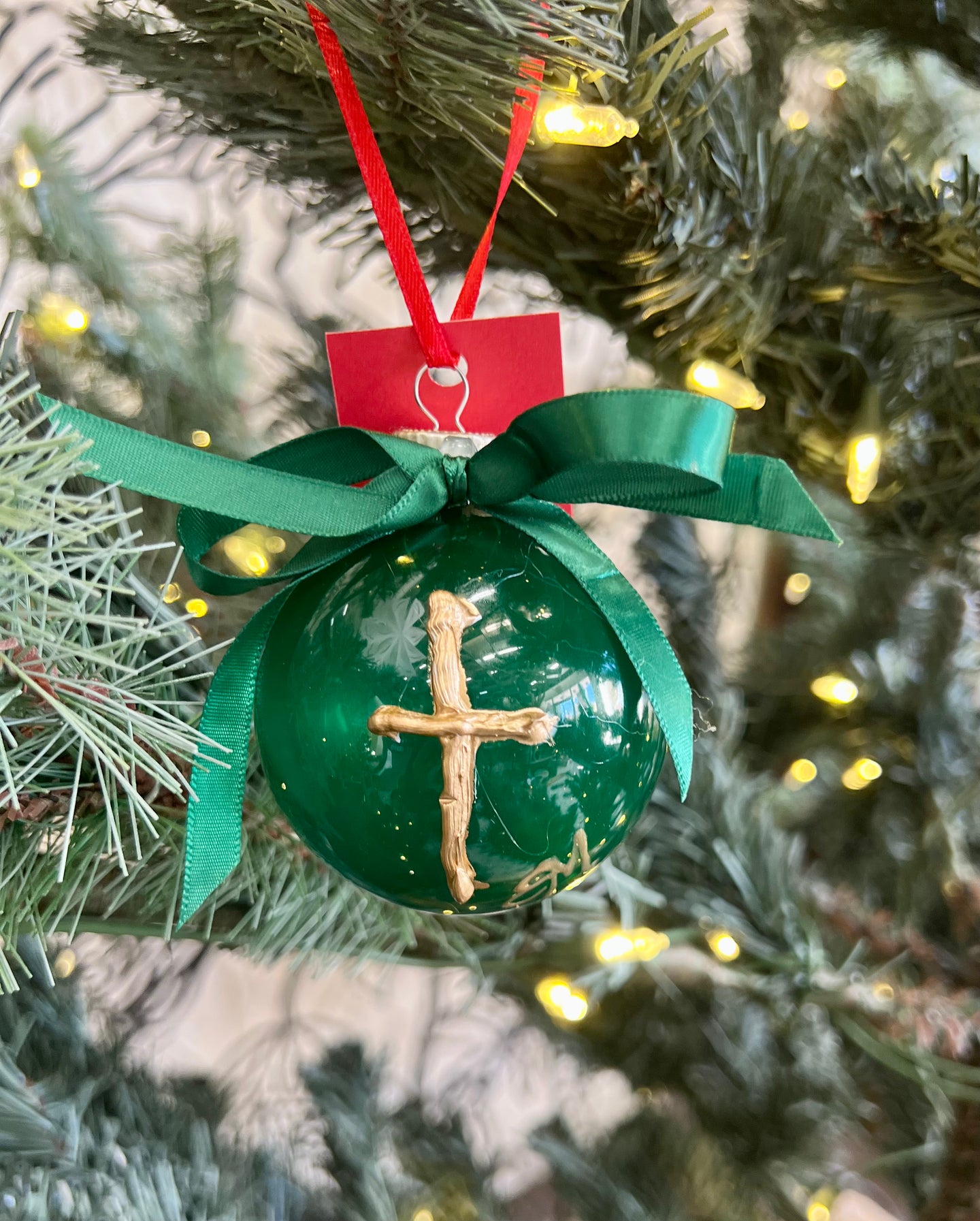 EM Cross Ornament