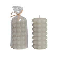 Load image into Gallery viewer, Tall Hobnail Pillar Candle
