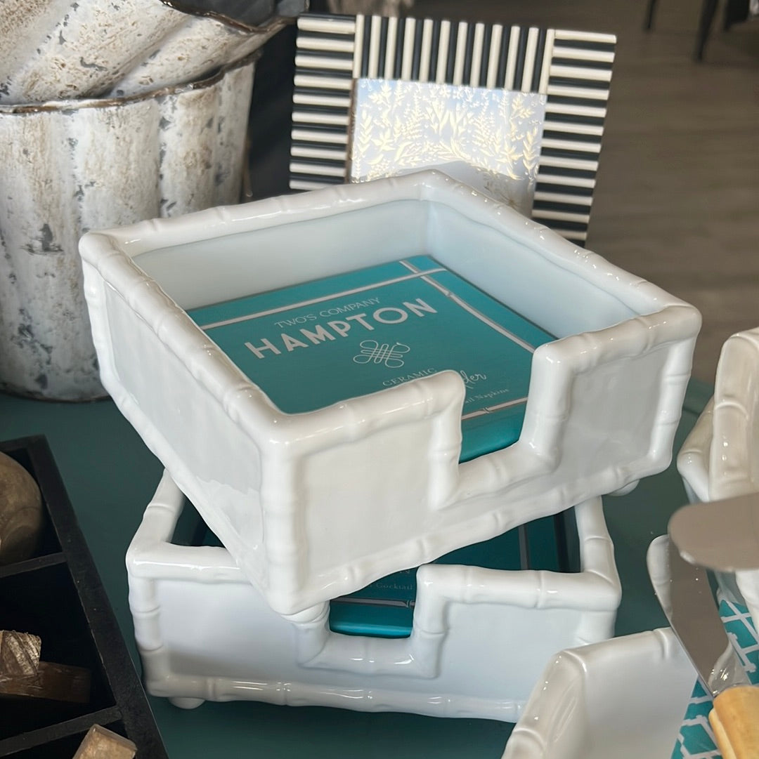 Hampton Faux Bamboo Napkin Holder
