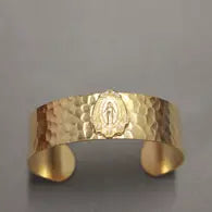 Mary Cuff Bracelet with Pearls